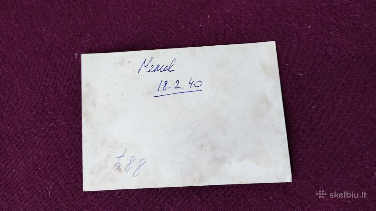 Memel Klaipeda 1940 nuotrauka - nuotraukos Nr. 2