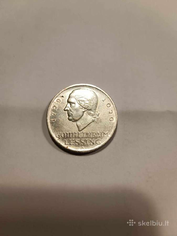 3 markes 1929m. Lesingo gimimo 200-osios metinės