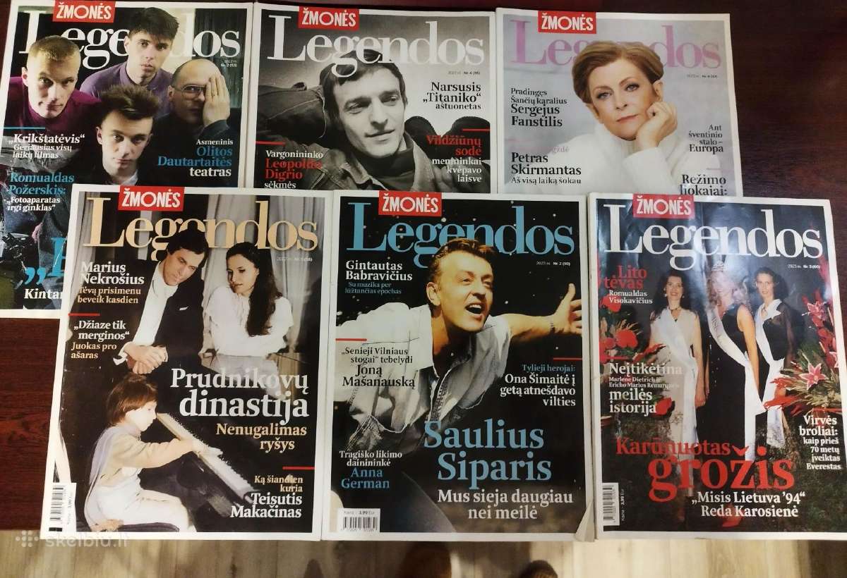 Žurnalai ,Legendos"