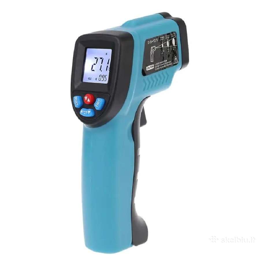 Lazerinis bekontaktis termometras -50 ~ +550c - nuotraukos Nr. 6