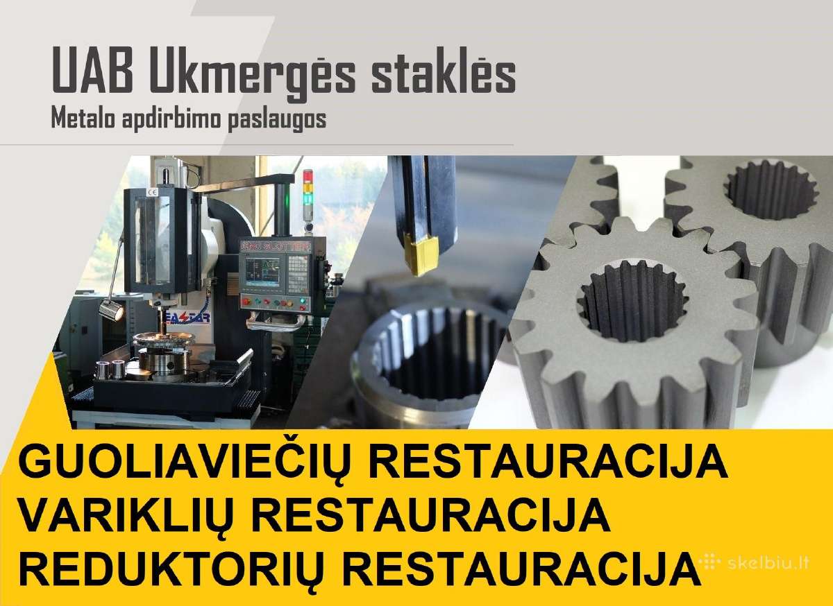 Pramoninių įrengimų dalys, rsetauracija - nuotraukos Nr. 6