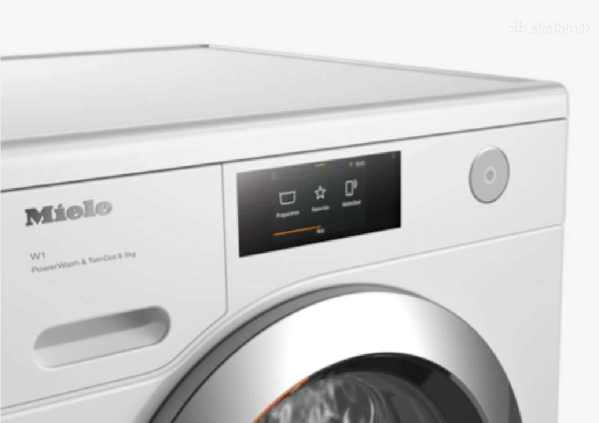 Miele W1 Powerwash 2.0 & Twindos XL 9kg A - nuotraukos Nr. 2