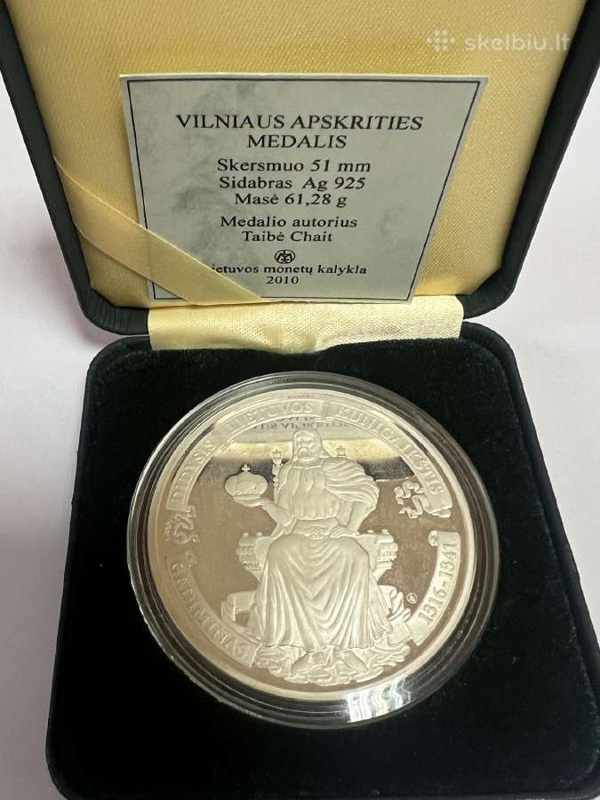 Vilniaus apskrities medalis Sidabrinis