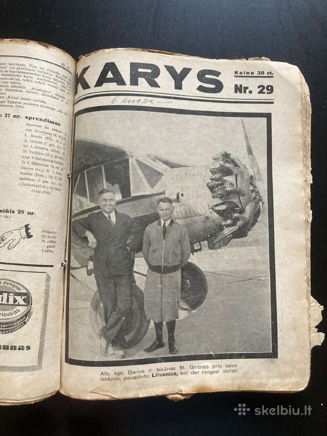 Laikraštis Karys 1930-33 metu - nuotraukos Nr. 2