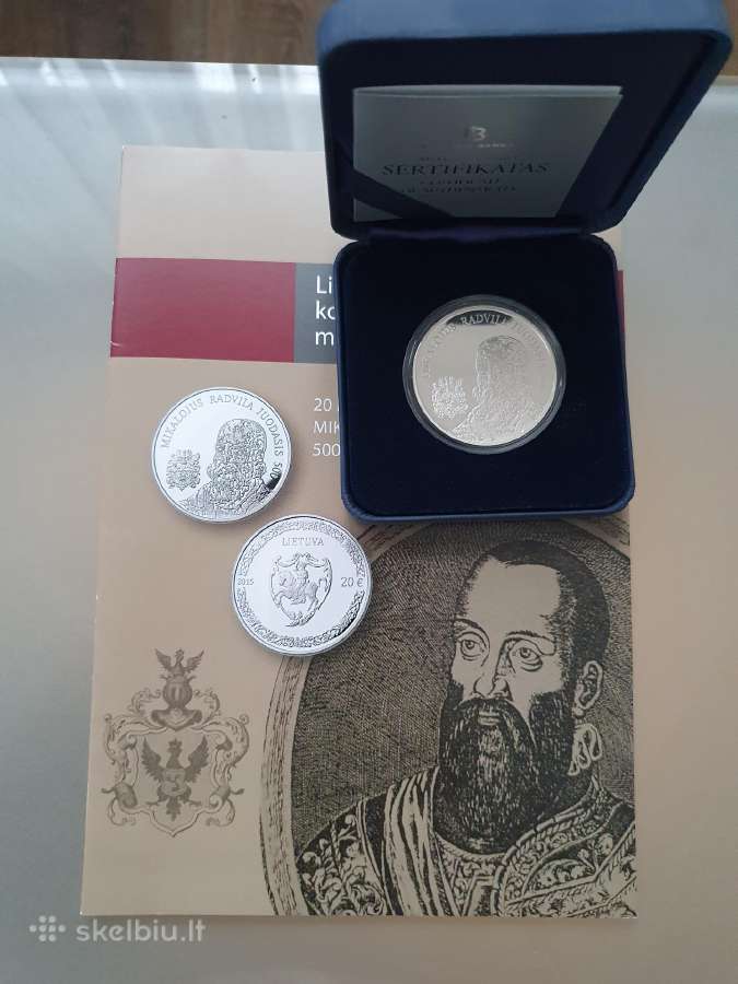 20 Eur. monetos 2015m. 3vnt