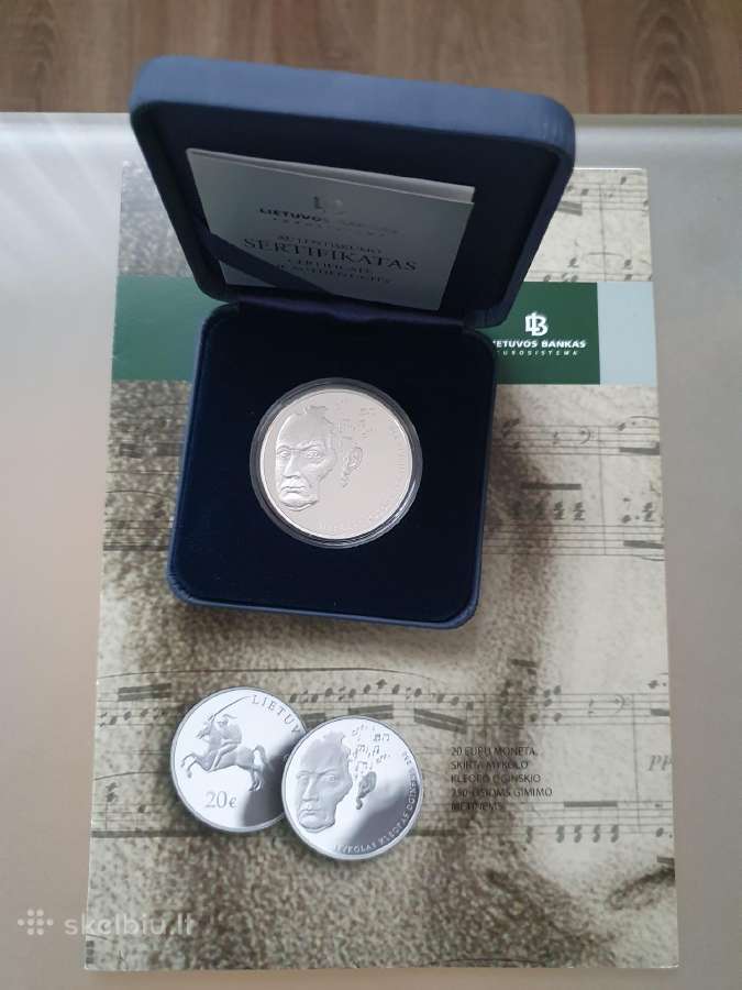 20 Eur. monetos 2015m. 3vnt - nuotraukos Nr. 2