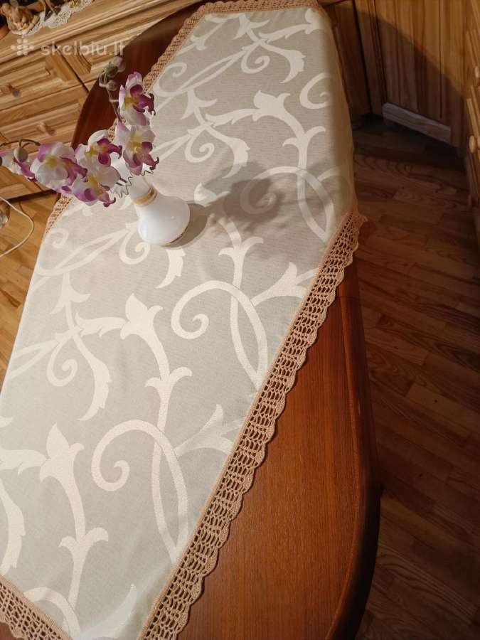 Labai puošni,graži,kokybiška staltiesė Šventėms - nuotraukos Nr. 4