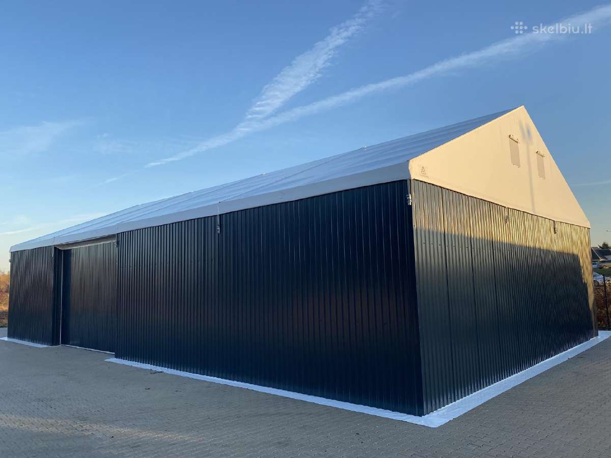 Naujas angaras 10m x 30m x4m