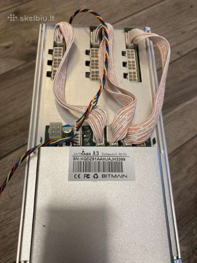 Bitmain Antmine A3 - nuotraukos Nr. 3