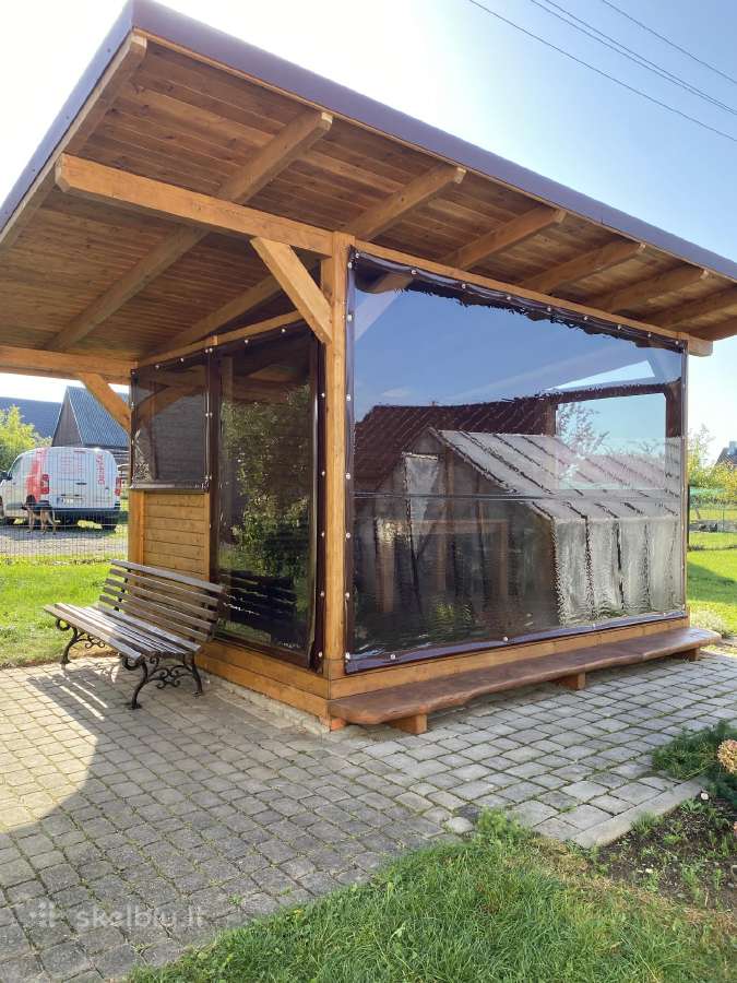 Tentinės medžiagos, skaidrus tentas terasom - nuotraukos Nr. 12