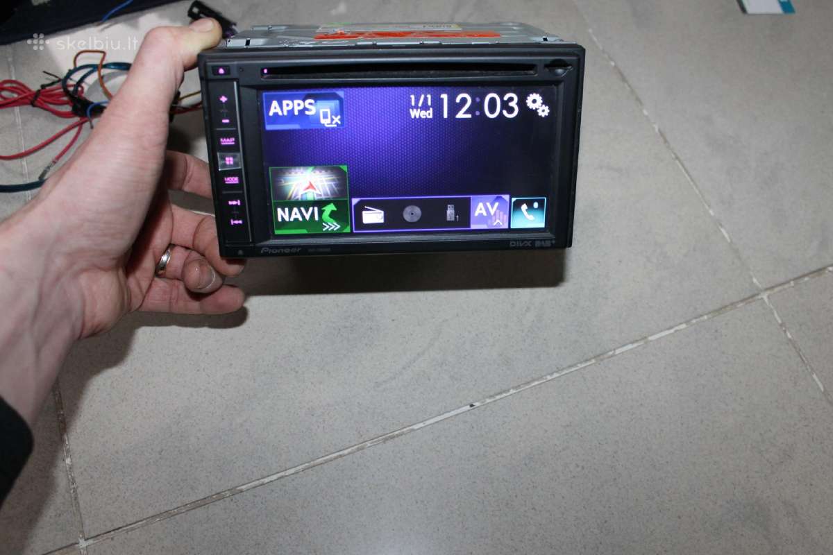 Parduodu pioneer avic-f970dab carplay - nuotraukos Nr. 9