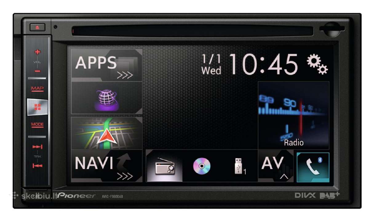 Parduodu pioneer avic-f970dab carplay - nuotraukos Nr. 2