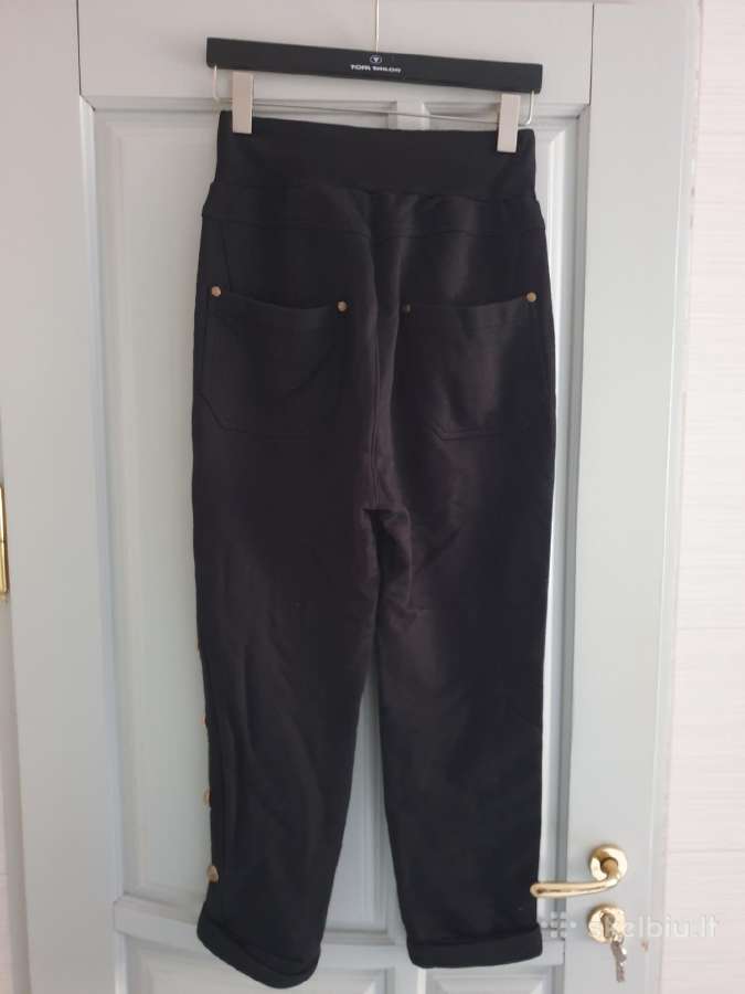 Balmain juodos kelnės - nuotraukos Nr. 3
