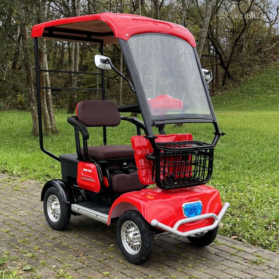 Elektrinis trivietis keturatis su stogu Fl-02 - nuotraukos Nr. 8