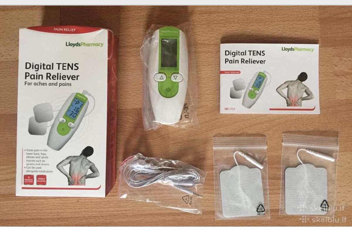 Naujas Tens elektrostimuliacijos aparatas 2 paduku