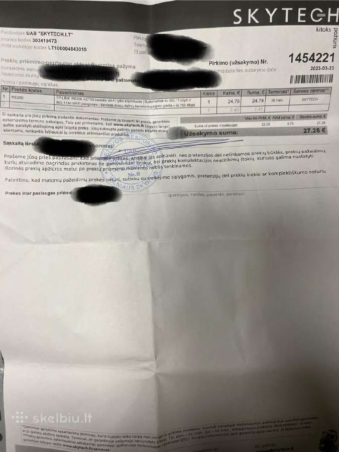Tp-link wi-fi range extender Ac750 Re200 - nuotraukos Nr. 7