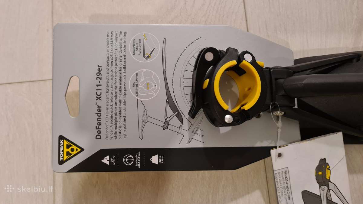 Topeak Defender Xc11 Dviračio galinis purvasaugis - nuotraukos Nr. 3