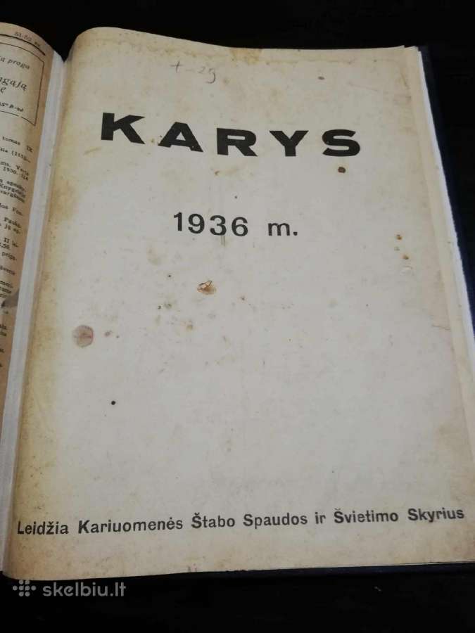 Karys.1936m