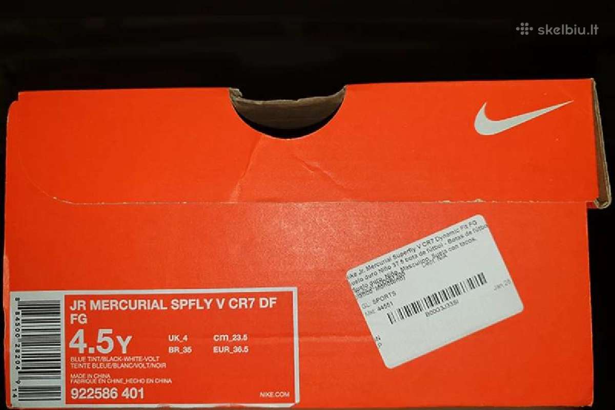 Nike Mercurial Superfly V Cr7 Df Fg - nuotraukos Nr. 10