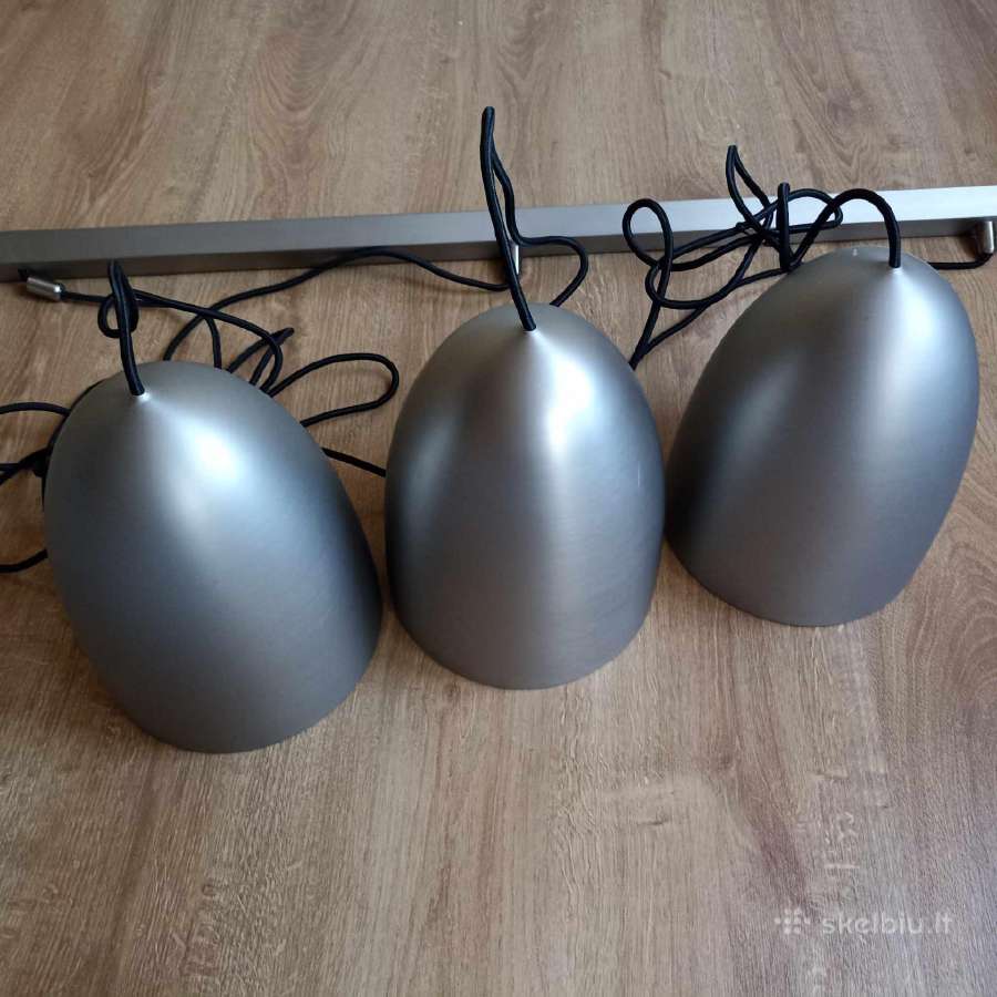 Naujas Nordlux šviestuvas A++ energija, 3 gaubtai - nuotraukos Nr. 3
