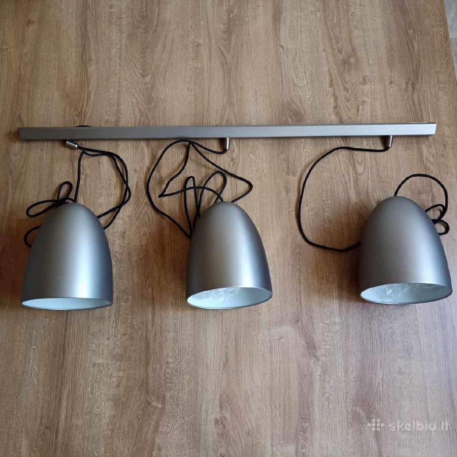 Naujas Nordlux šviestuvas A++ energija, 3 gaubtai