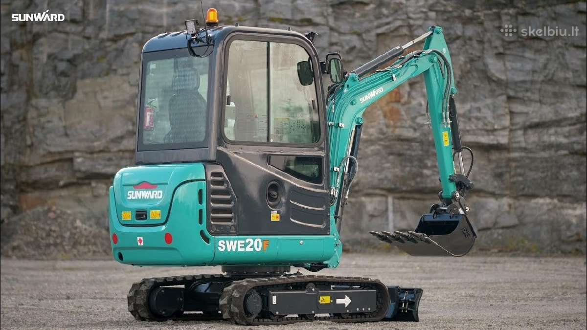 Mini ekskavatorius Sunward Swe 20f - nuotraukos Nr. 3