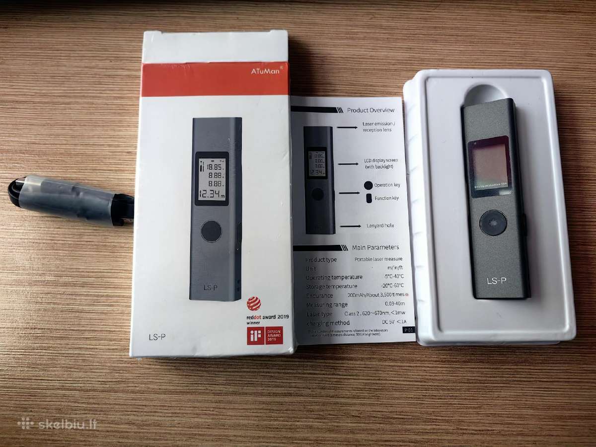 Atstumo matuoklis Xiaomi Duka - nuotraukos Nr. 2