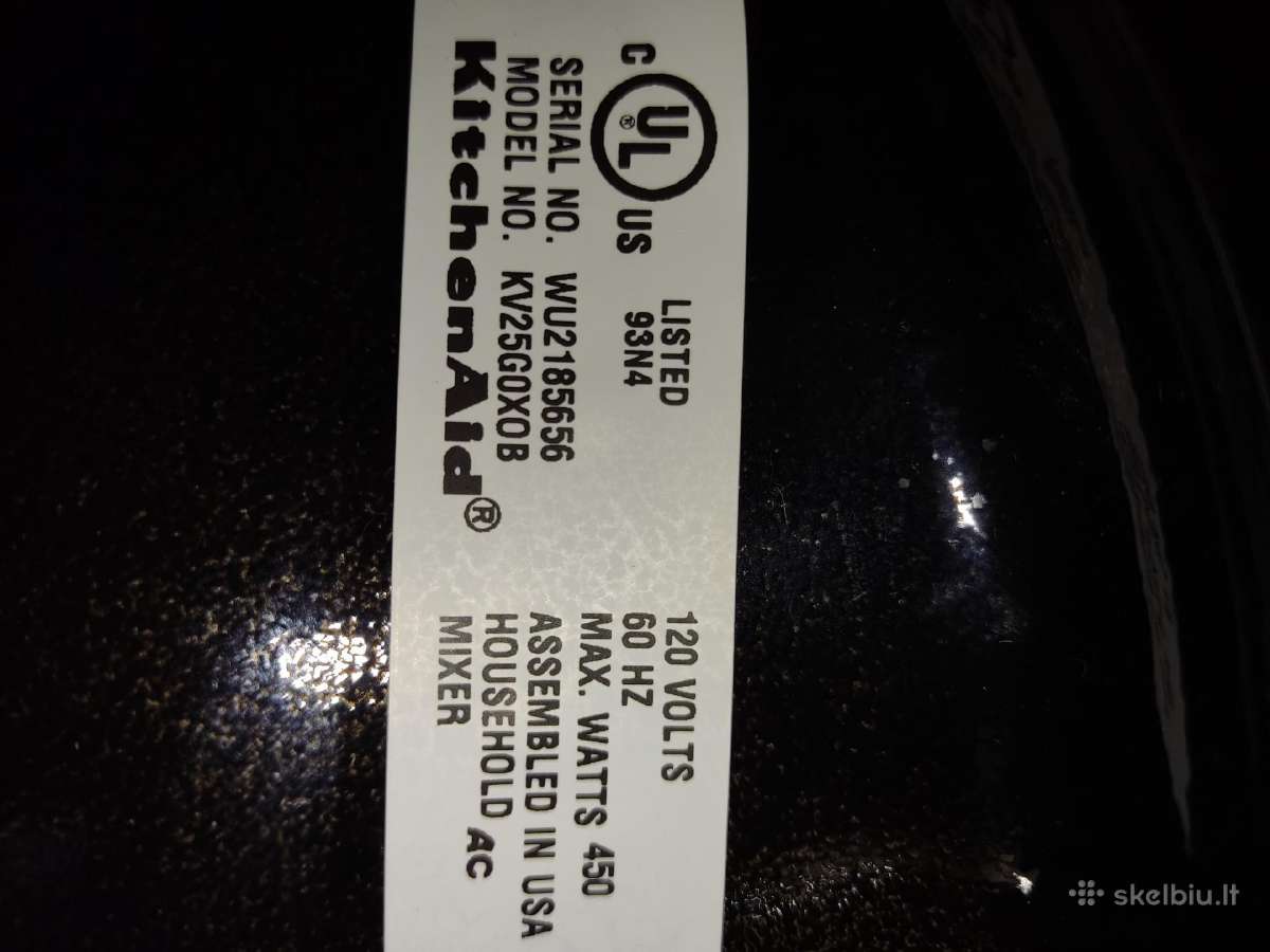 Kitchenaid mikseris - nuotraukos Nr. 7