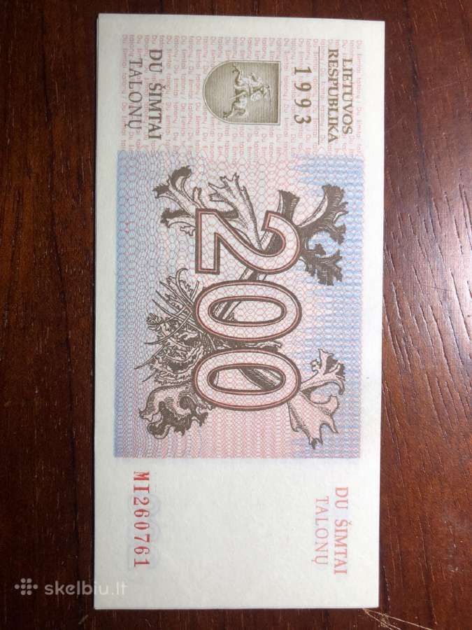 200 talonu 1993m
