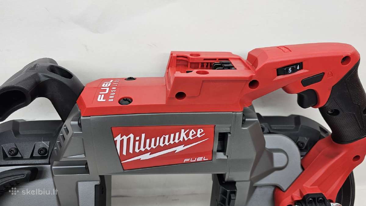 Milwaukee Juostiniai Pjūklai – Akumuliatoriniai - nuotraukos Nr. 3