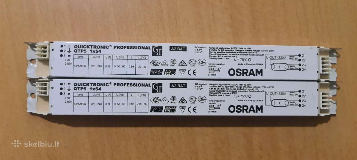 Osram droseliai