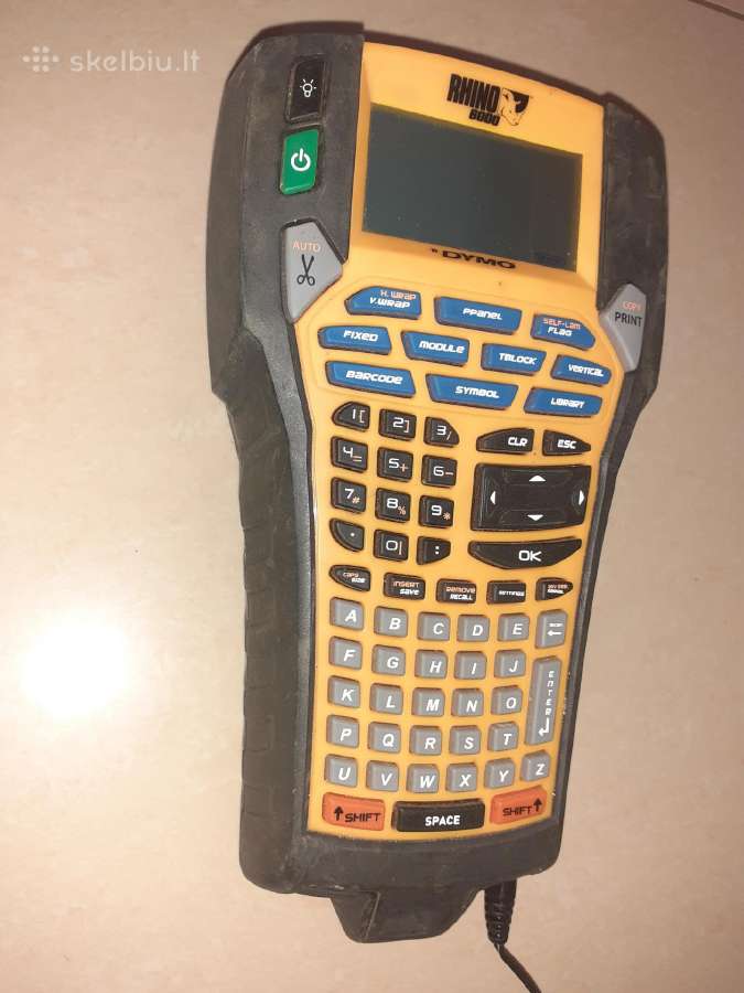 Dymo Rhino 6000 Profesiona Etikečių Spausdintuvas