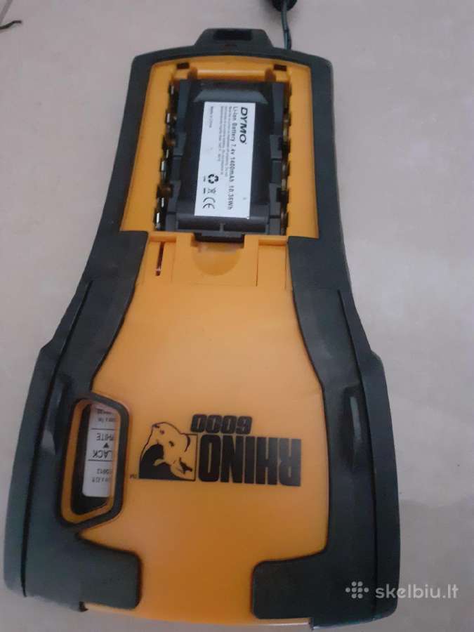 Dymo Rhino 6000 Profesiona Etikečių Spausdintuvas - nuotraukos Nr. 5
