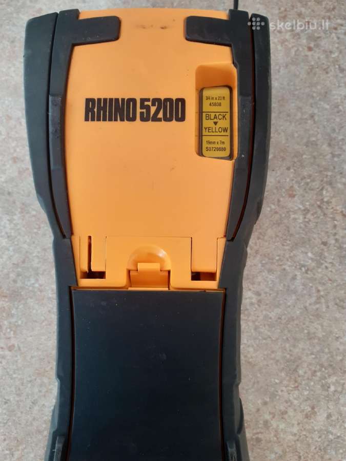 Dymo Rhino 5200 Profesiona Etikečių Spausdintuvas - nuotraukos Nr. 4