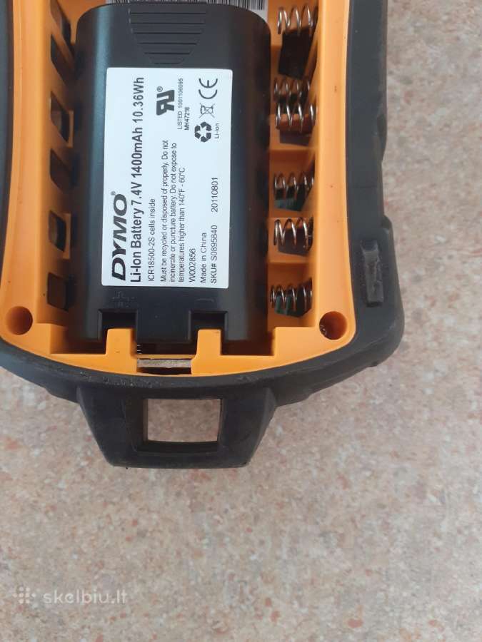 Dymo Rhino 5200 Profesiona Etikečių Spausdintuvas - nuotraukos Nr. 5