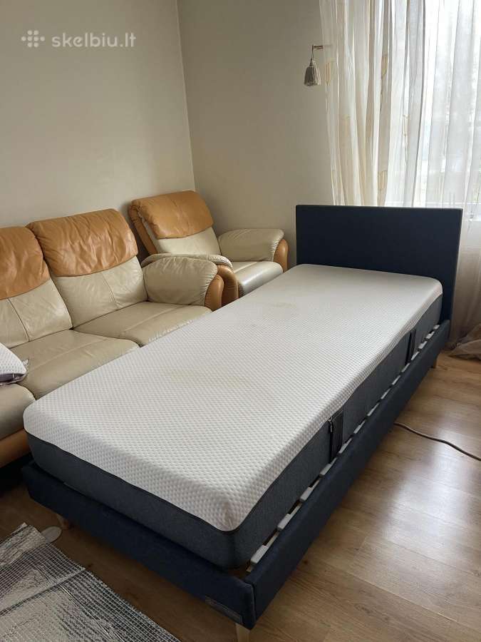 Продам кровать с матрасом - Skelbiu.lt