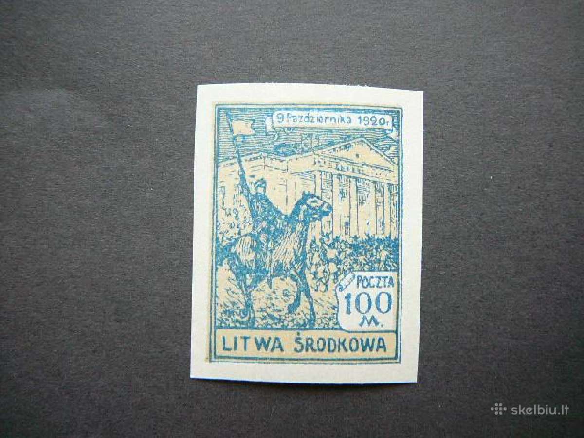 Vidurio Lietuva 1921 svarus vlt42bs