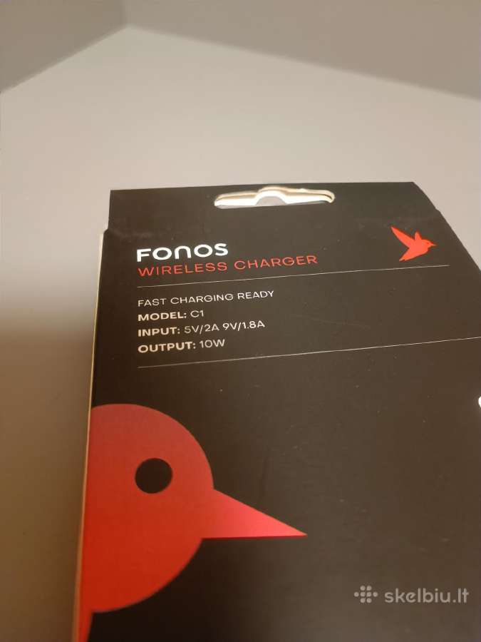 Fonos Belaidis įkroviklis 10w - nuotraukos Nr. 2