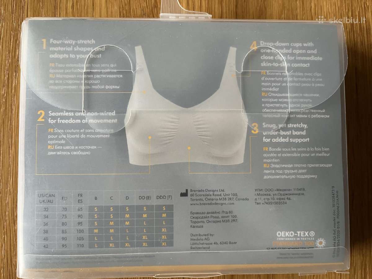 Medela Maternity and Nursing Bra liemenėlė M dydis - nuotraukos Nr. 6