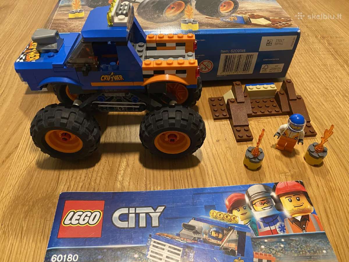 Lego city 60180, monster truck