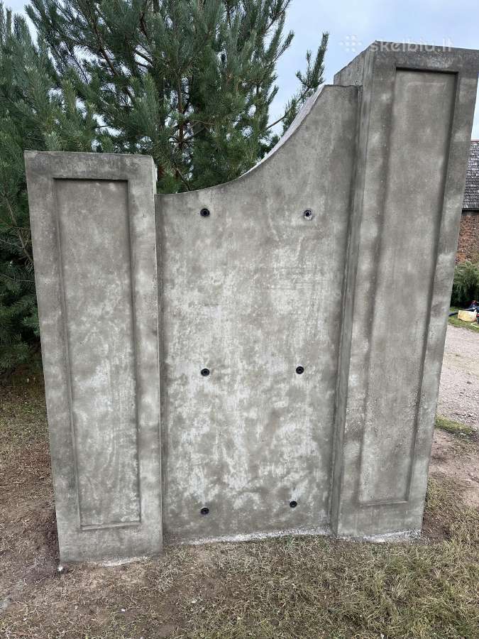 Vartų kolonų klojinis. - nuotraukos Nr. 7
