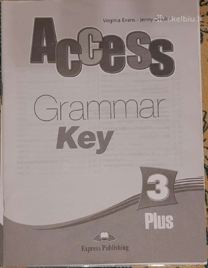 Access 3 - Anglų kalbos testai ir atsakymai - nuotraukos Nr. 2