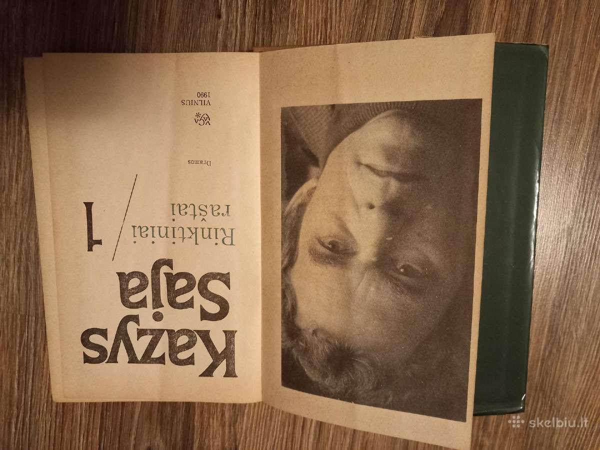 Kazys Saja "Rinktiniai raštai", du tomai - nuotraukos Nr. 3