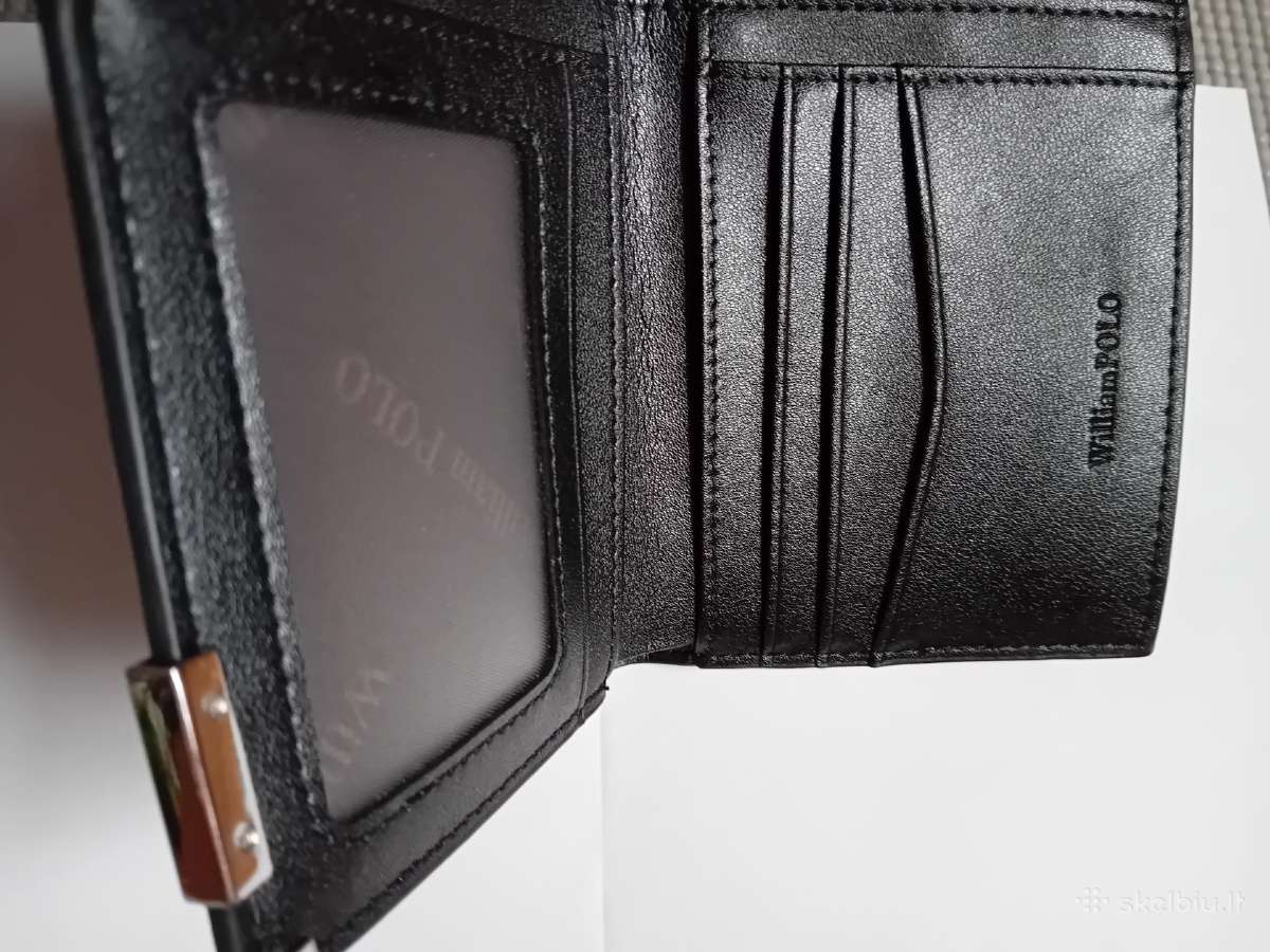 Williampolo jeans nauja vyriška piniginė - nuotraukos Nr. 4