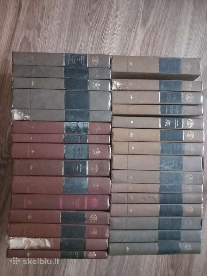 Pasaulinės literatūros bibliotekos knygos