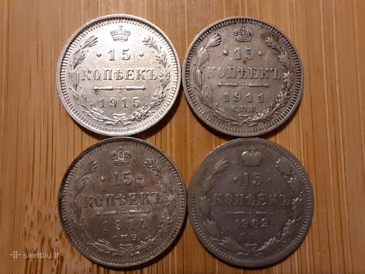 15 kapeiku carinės rinkinukas 1902 - 1915