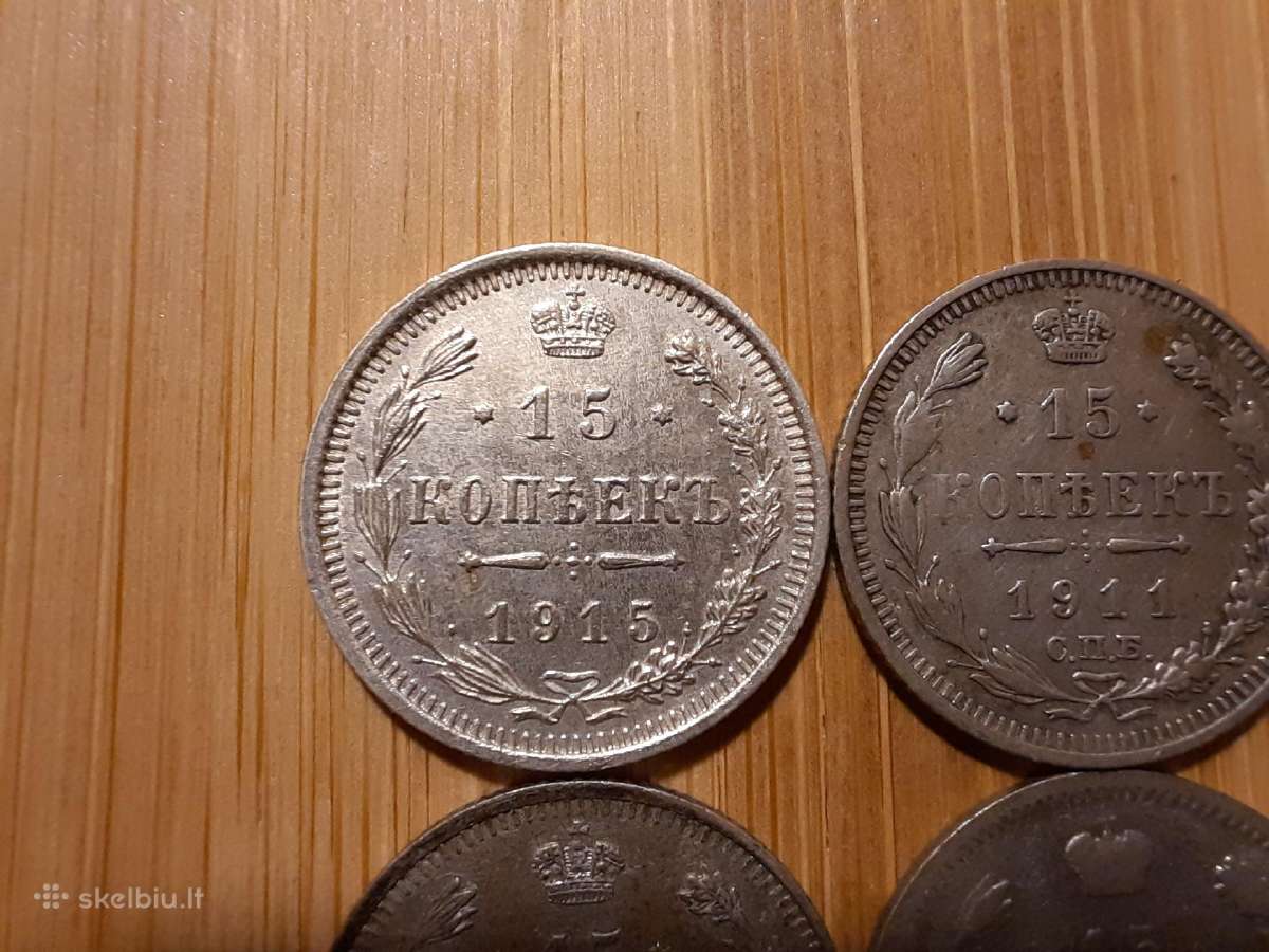 15 kapeiku carinės rinkinukas 1902 - 1915 - nuotraukos Nr. 4