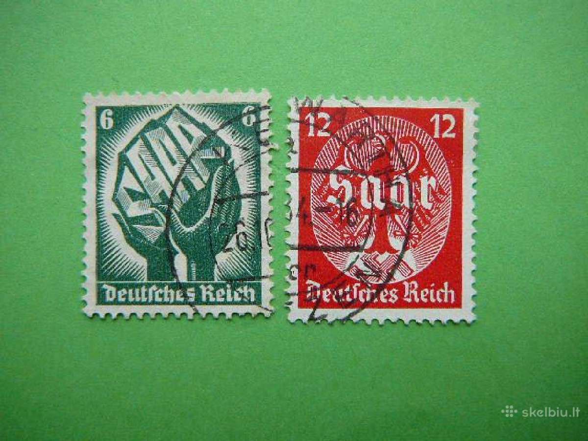 Saar Rankos Erelis Vokietija 1934 vkt544/5a
