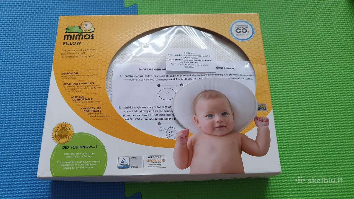 Mimos ortopedinė pagalvėlė kūdikiams