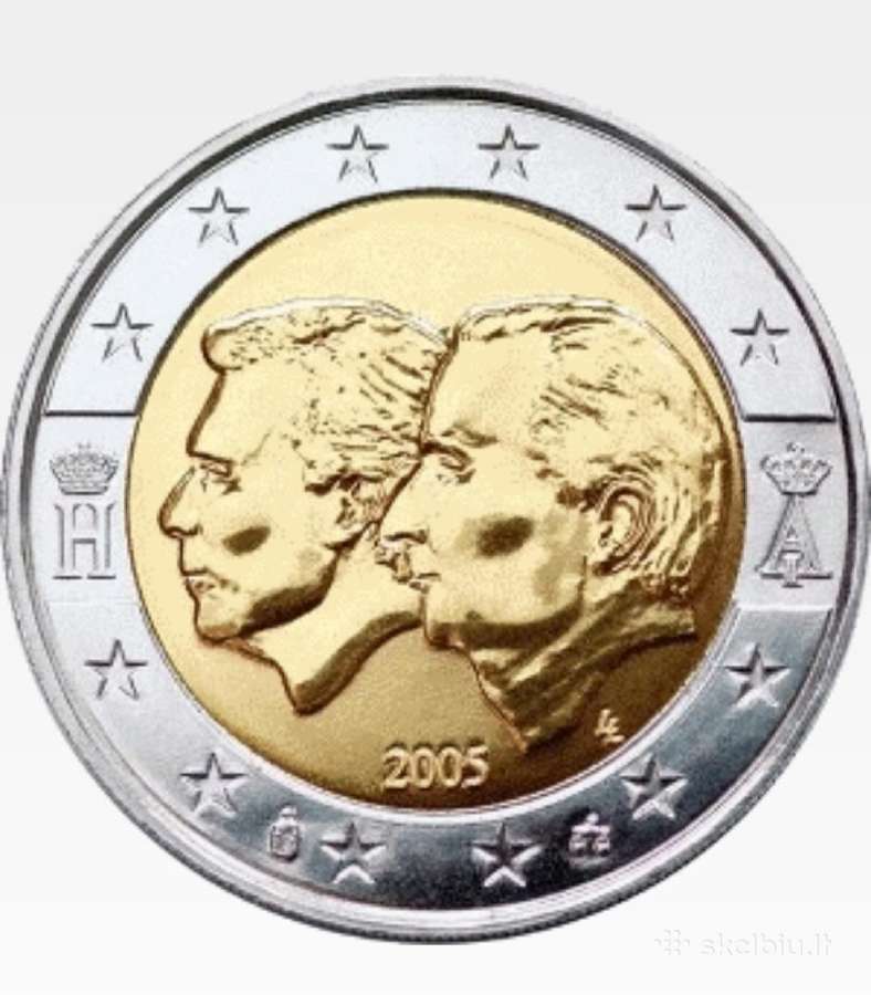 Belgija 2 eurai Unc